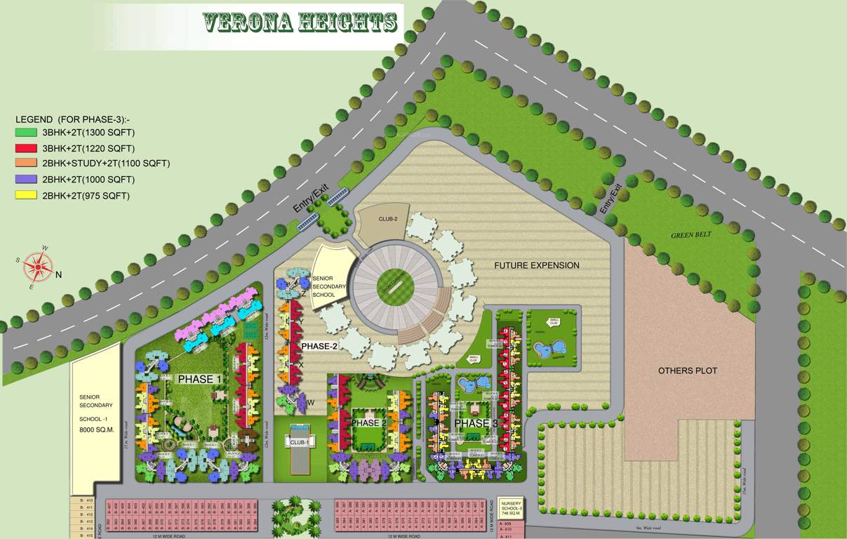  verona heights Images for Master Plan of Amrapali Verona Heights