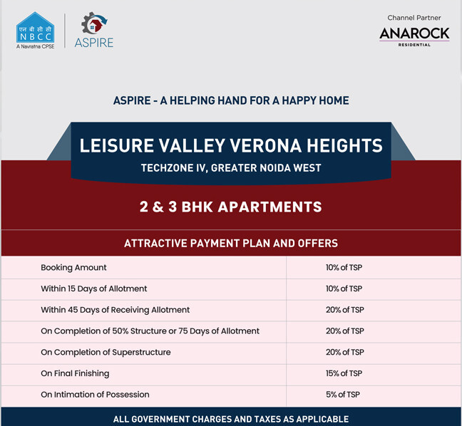 verona-heights Construction Linked Payment (CLP) Payment Plan