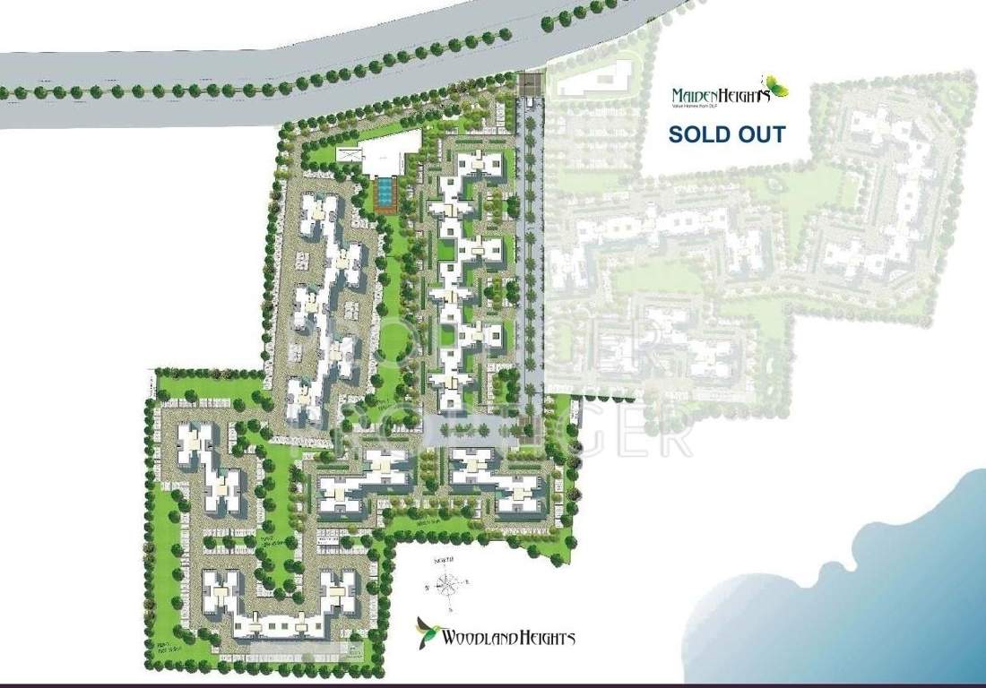  woodland heights at my town Images for Layout Plan of DLF Woodland Heights at My Town