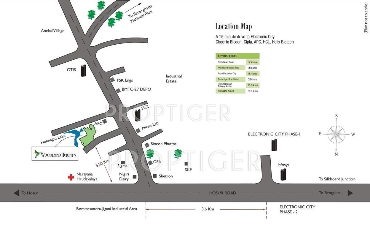  woodland heights at my town Images for Location Plan of DLF Woodland Heights at My Town