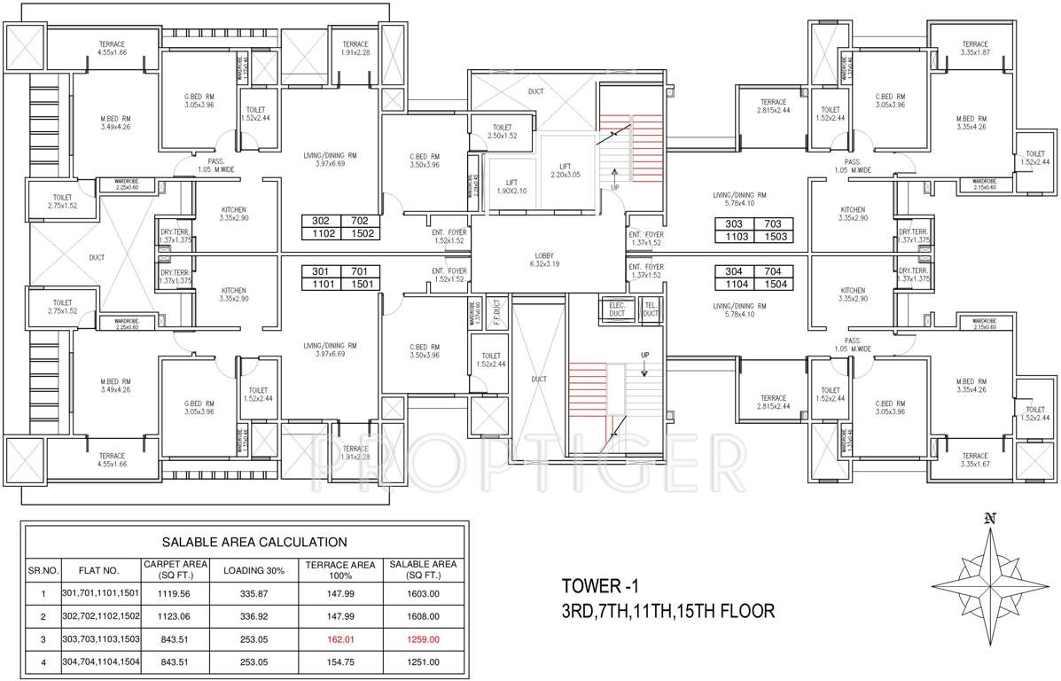 Images for Cluster Plan of BramhaCorp F Residences