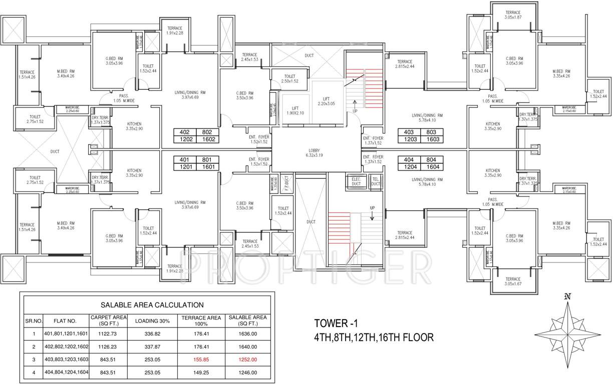 Images for Cluster Plan of BramhaCorp F Residences