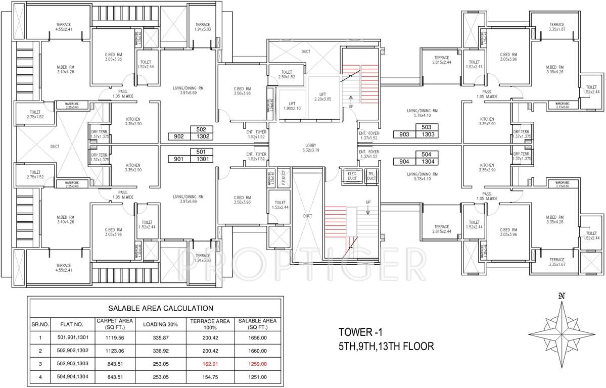 Images for Cluster Plan of BramhaCorp F Residences