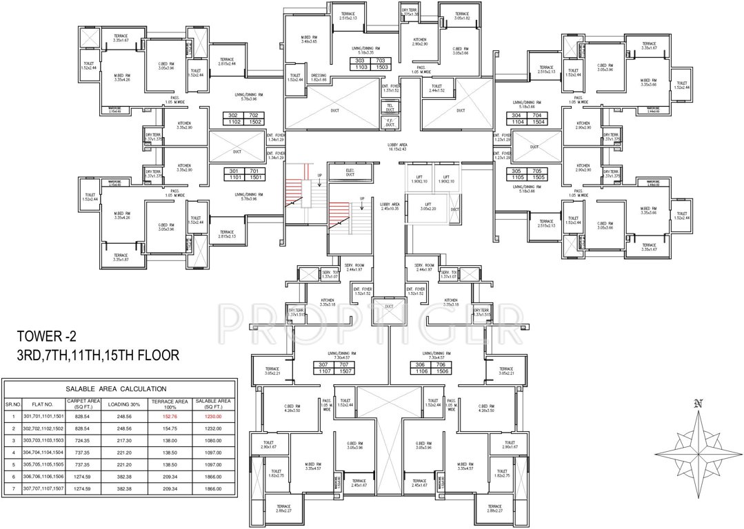 Images for Cluster Plan of BramhaCorp F Residences