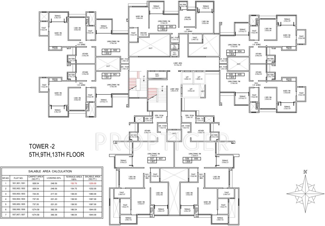 Images for Cluster Plan of BramhaCorp F Residences