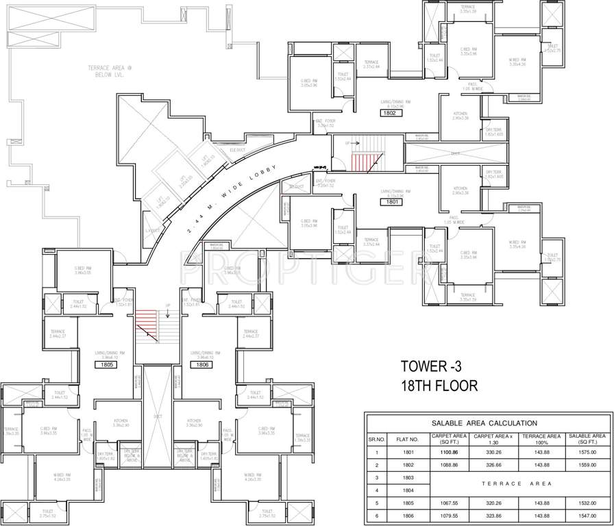 Images for Cluster Plan of BramhaCorp F Residences