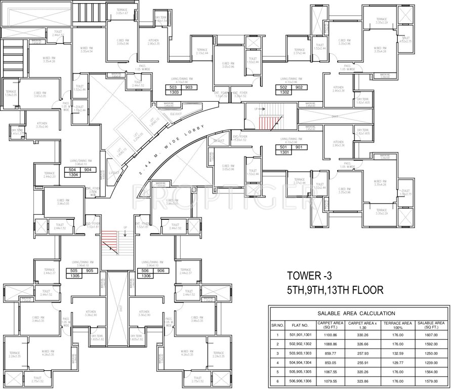 Images for Cluster Plan of BramhaCorp F Residences
