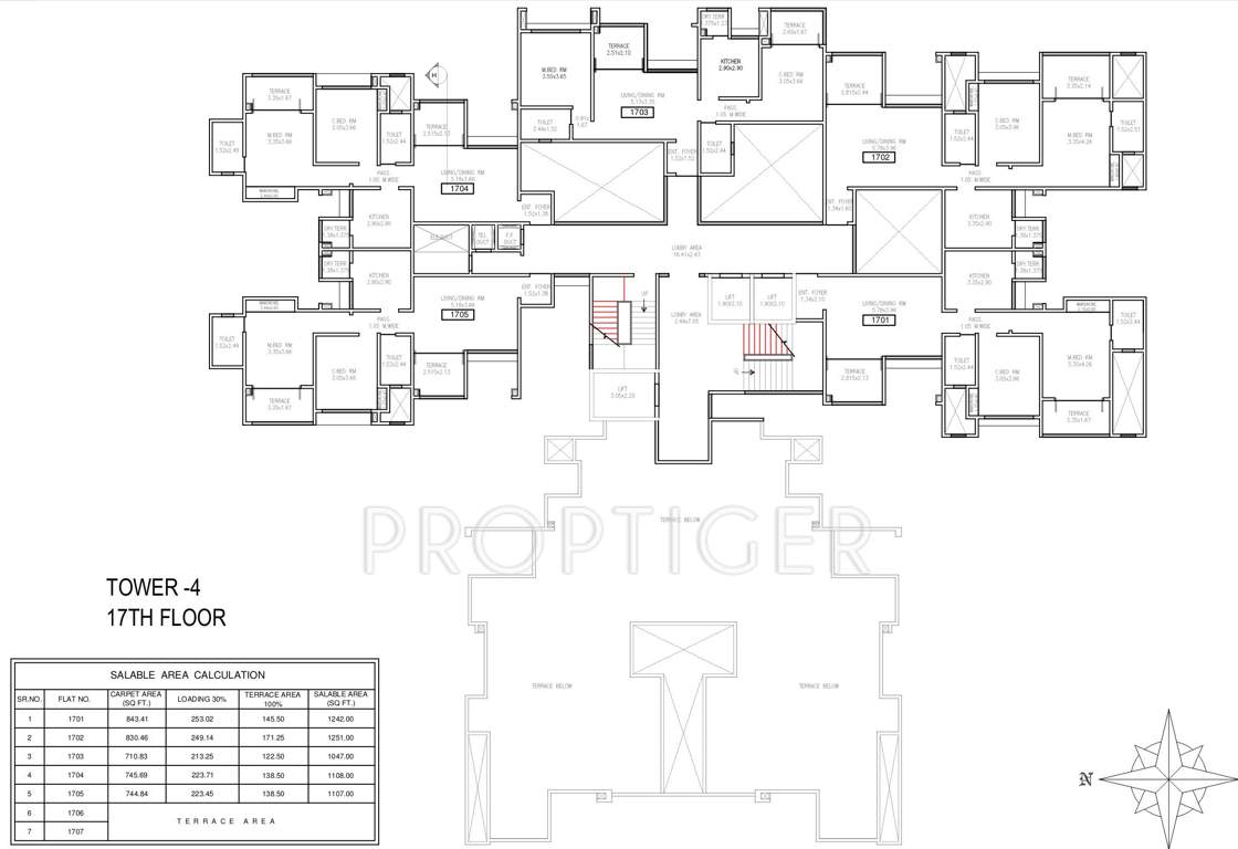 Images for Cluster Plan of BramhaCorp F Residences