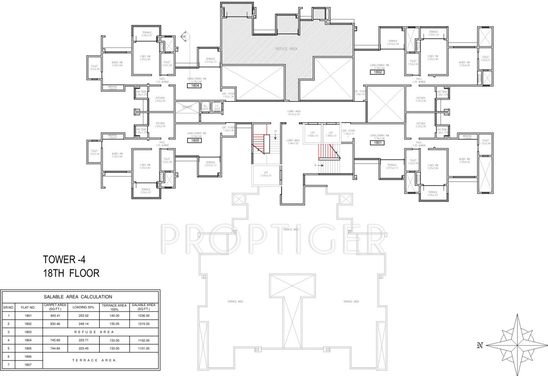 Images for Cluster Plan of BramhaCorp F Residences