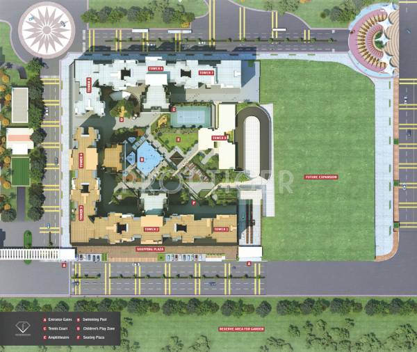 Images for Layout Plan of BramhaCorp F Residences Images for Layout Plan of BramhaCorp F Residences