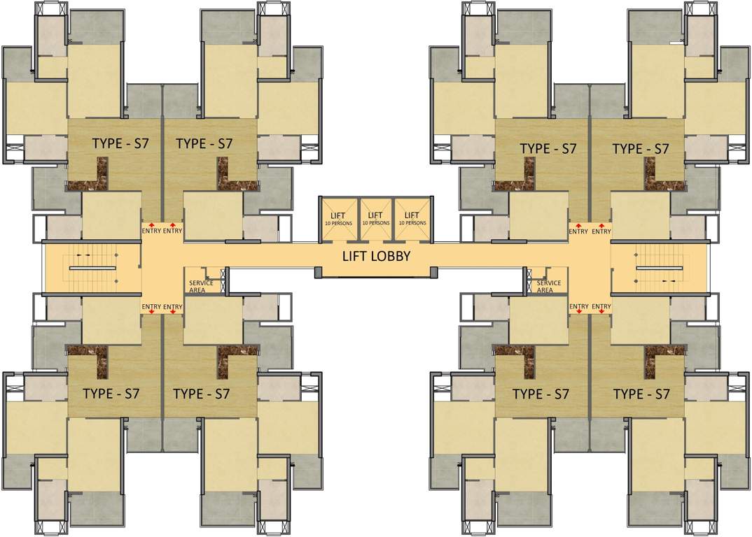 Images for Cluster Plan of Gaursons Saundaryam