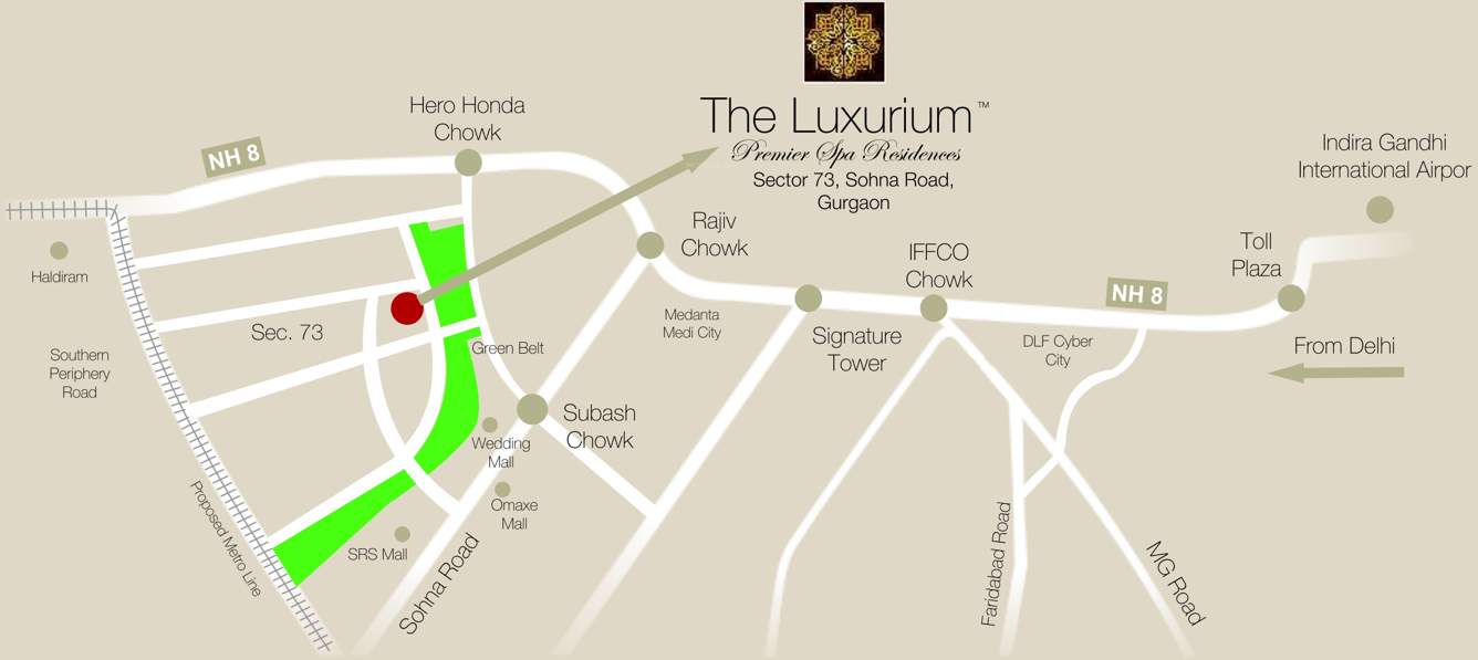  the luxurium Images for Location Plan of Realtech The Luxurium