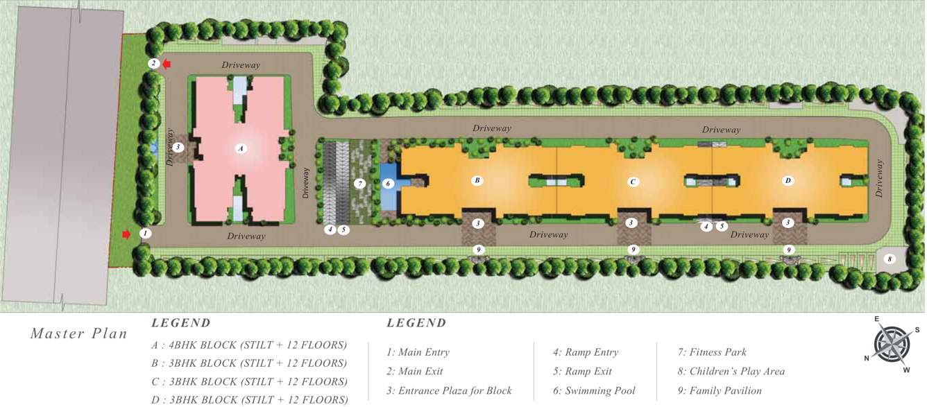 whitehall Images for Master Plan of Purva Whitehall