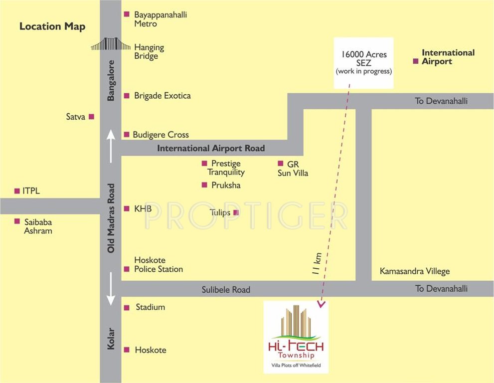 Images for Location Plan of Tekton Hi Tech Township