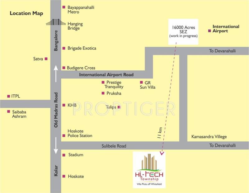 Images for Location Plan of Tekton Hi Tech Township