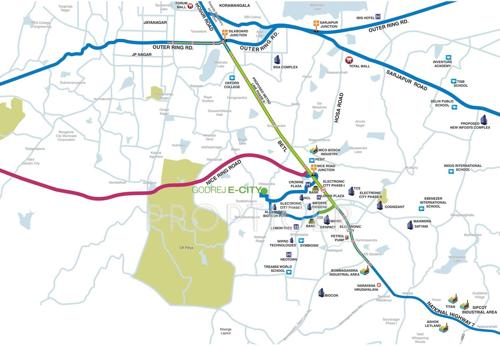 Images for Location Plan of Godrej E City e-city Images for Location Plan of Godrej E City