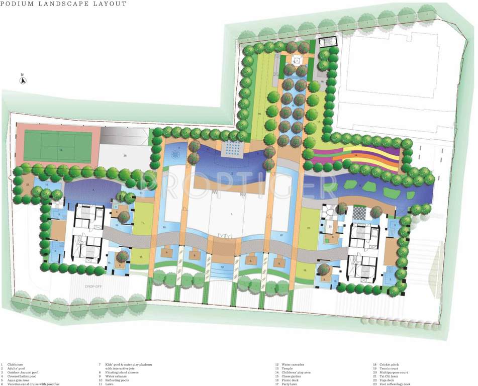 venezia Images for Layout Plan of Lodha Venezia