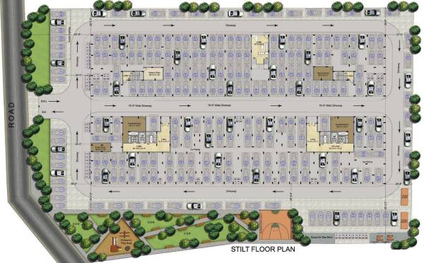  esta-the-one Block 1 & 2 Cluster Plan for ground Floor