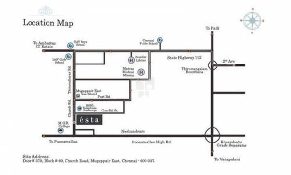  esta-the-one Location Plan