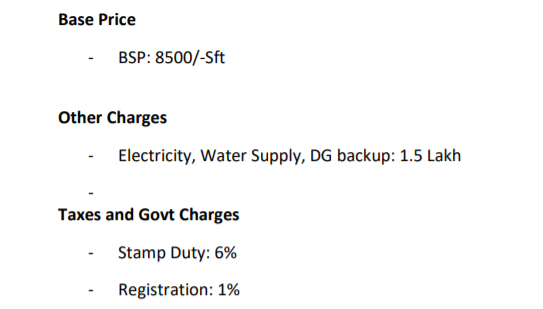 esta-the-one Subvention Scheme Payment Plan