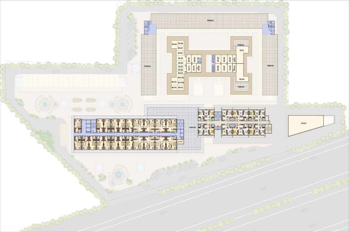 city center Images for Cluster Plan of Baani City Center