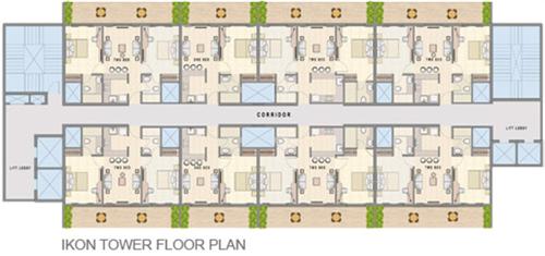  city-center Images for Cluster Plan of Baani City Center