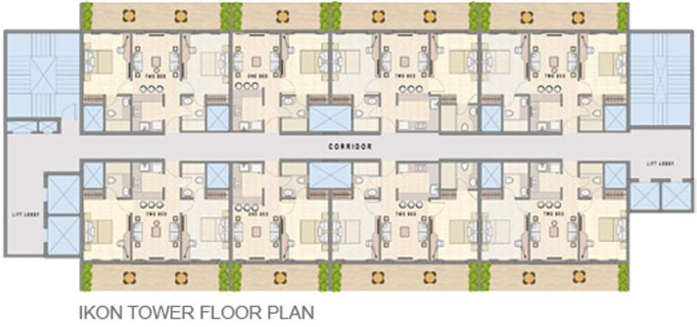 city center Images for Cluster Plan of Baani City Center