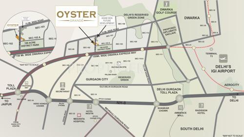  oyster-grande Images for Location Plan of Adani Oyster Grande