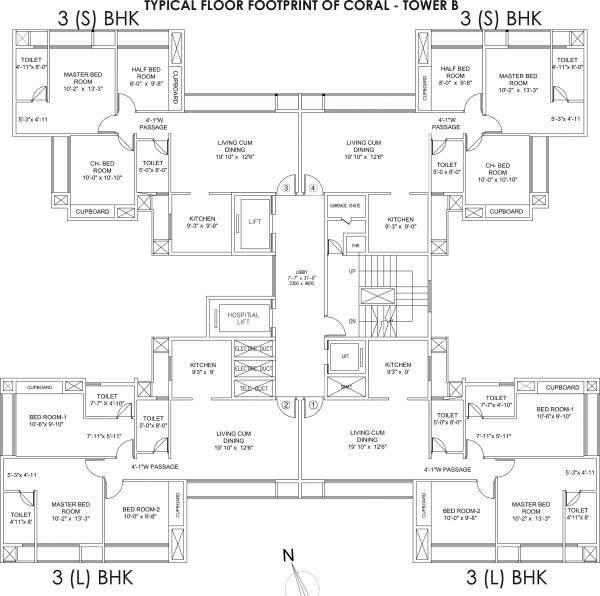 Images for Cluster Plan of Runwal Pearl Apartments