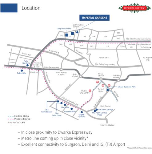 Images for Location Plan of Emaar Imperial Gardens