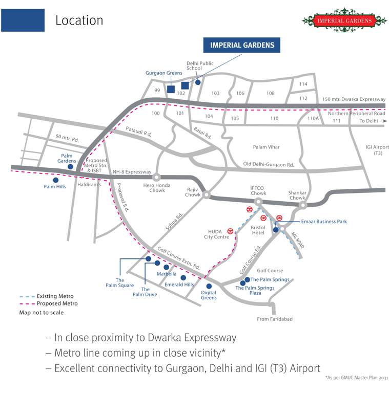 Images for Location Plan of Emaar Imperial Gardens