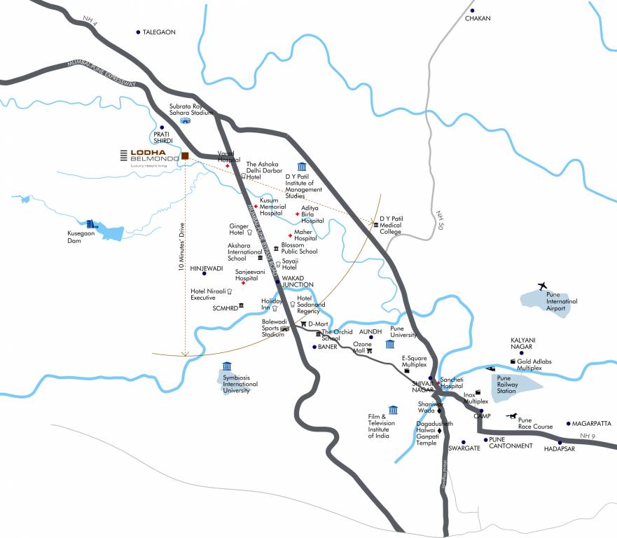 Images for Location Plan of Lodha Belmondo St Andrews Villa 1 To 28