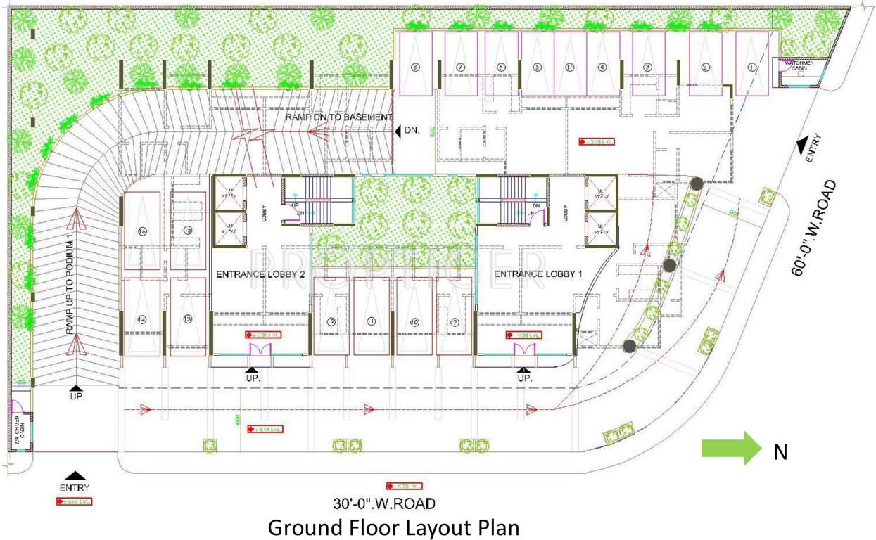  basil residency Images for Cluster Plan of HPA Basil Residency