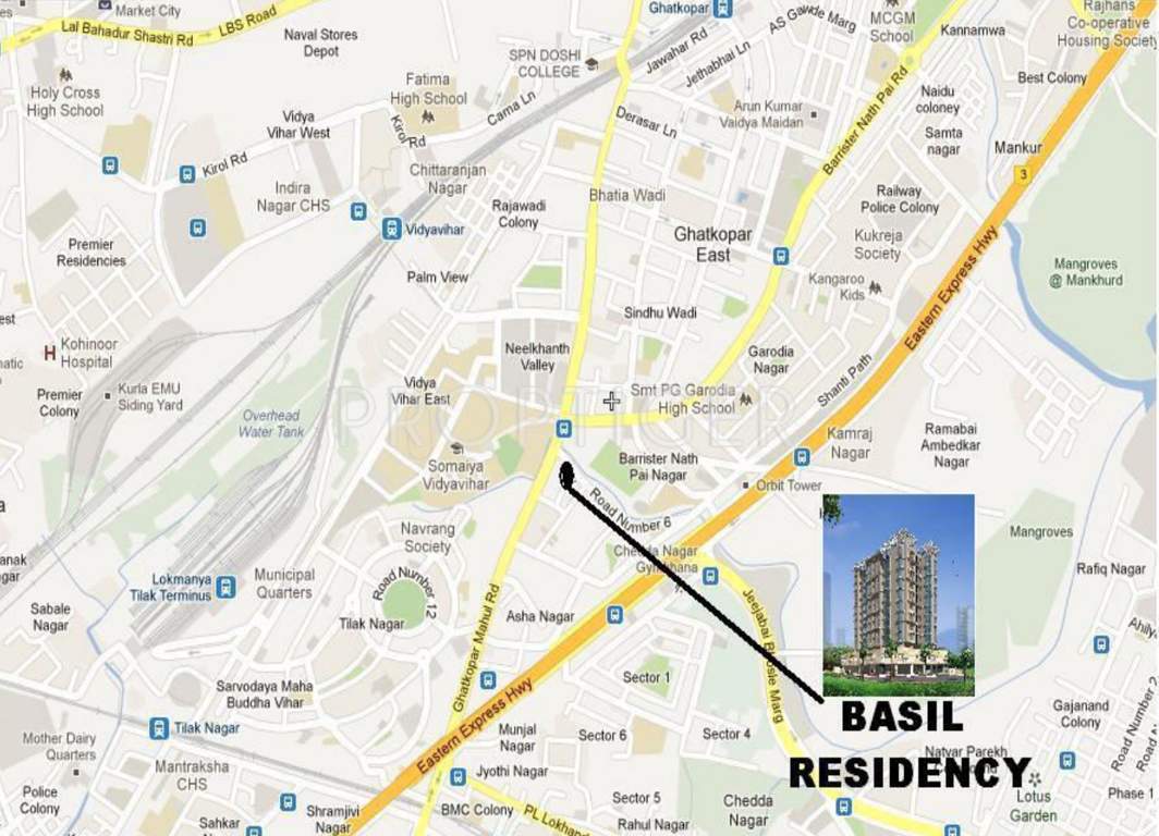  basil residency Images for Location Plan of HPA Basil Residency