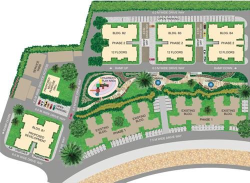  residency Images for Master Plan of Shapoorji Pallonji Residency