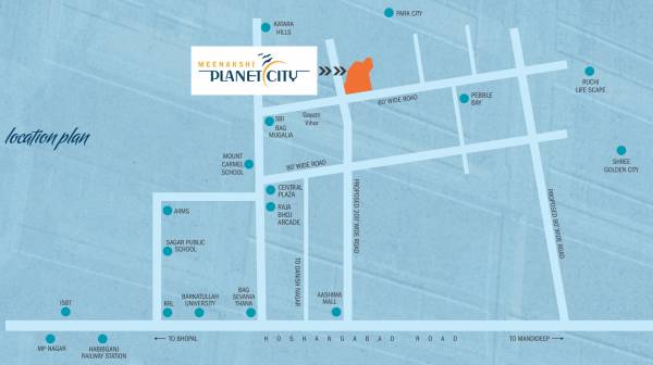 Images for Location Plan of Meenakshi Meenakshi Planet City