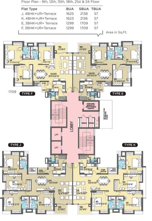 Images for Cluster Plan of Sureka Sunrise Heights