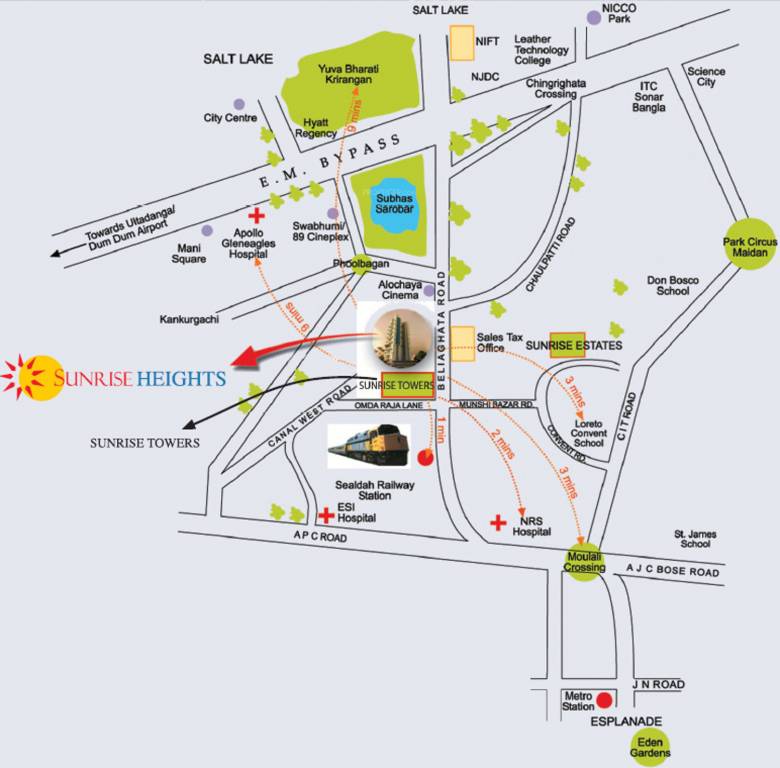 Images for Location Plan of Sureka Sunrise Heights