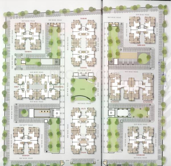 Images for Layout Plan of Chanchal Rang Raag Residency Images for Layout Plan of Chanchal Rang Raag Residency