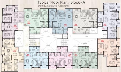 Images for Cluster Plan of Abish Pearl Apartment