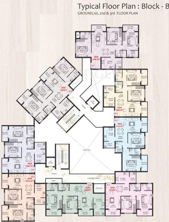 Images for Cluster Plan of Abish Pearl Apartment