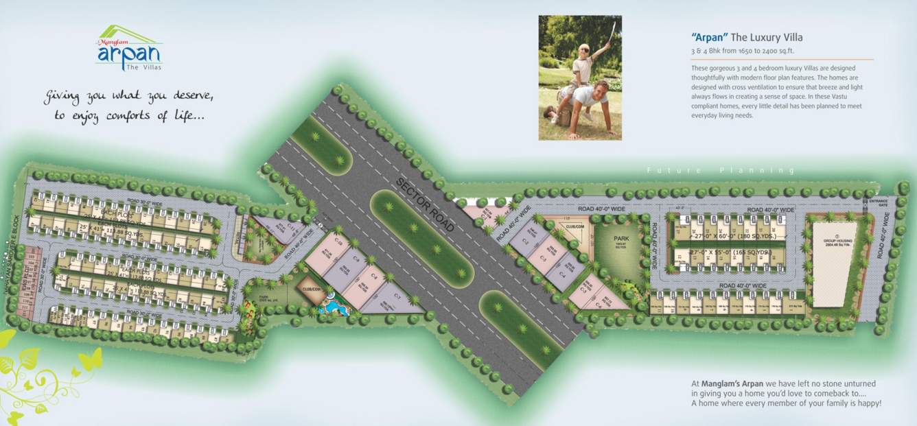 Images for Layout Plan of Manglam Arpan Villa