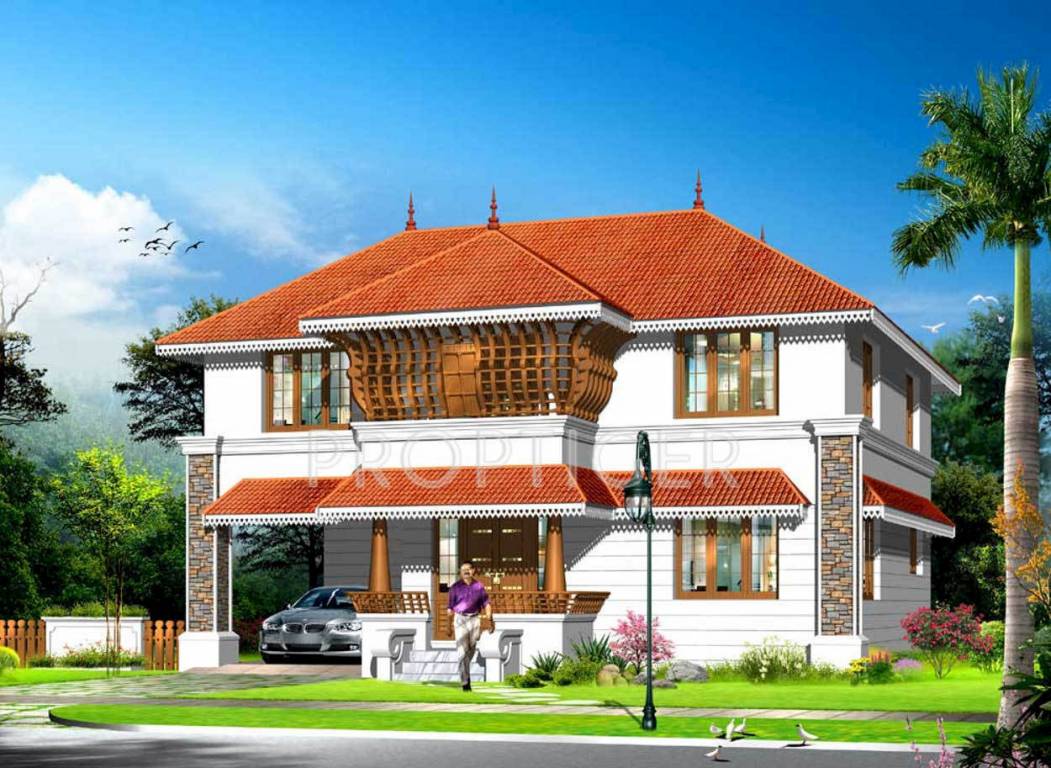 Villas in Kochi Kent Nalukettu Palm Villas in Kakkanad Kochi Price 