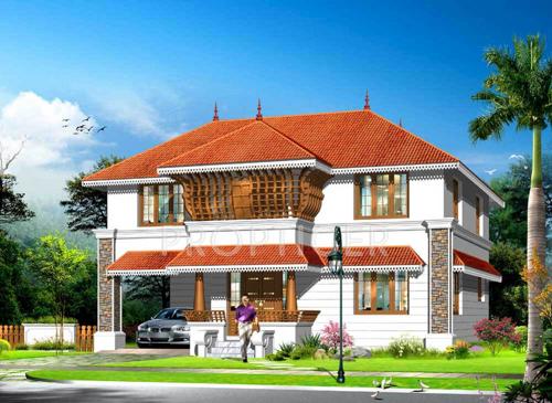 Images for Elevation of Kent Nalukettu Palm Villas nalukettu-palm-villas Images for Elevation of Kent Nalukettu Palm Villas