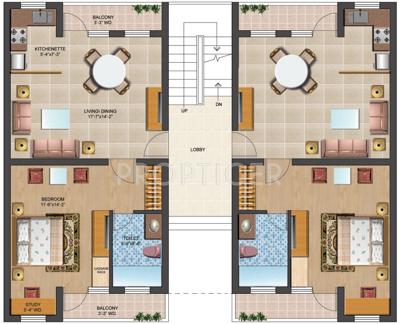  eternity Images for Cluster Plan of Omaxe Eternity
