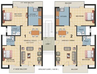  eternity Images for Cluster Plan of Omaxe Eternity