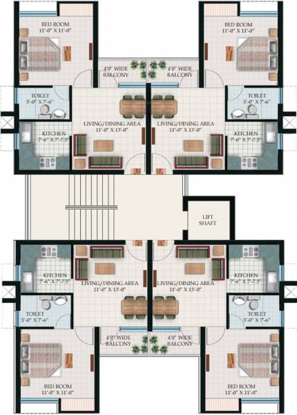 Images for Cluster Plan of Sare Homes Gurgaon Crescent Parc Ashberry Homes