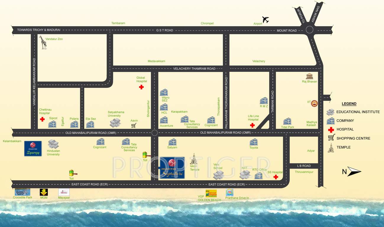  signature villa Images for Location Plan of Mantri Signature Villa