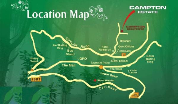 Location Plan campton-estate Location Plan