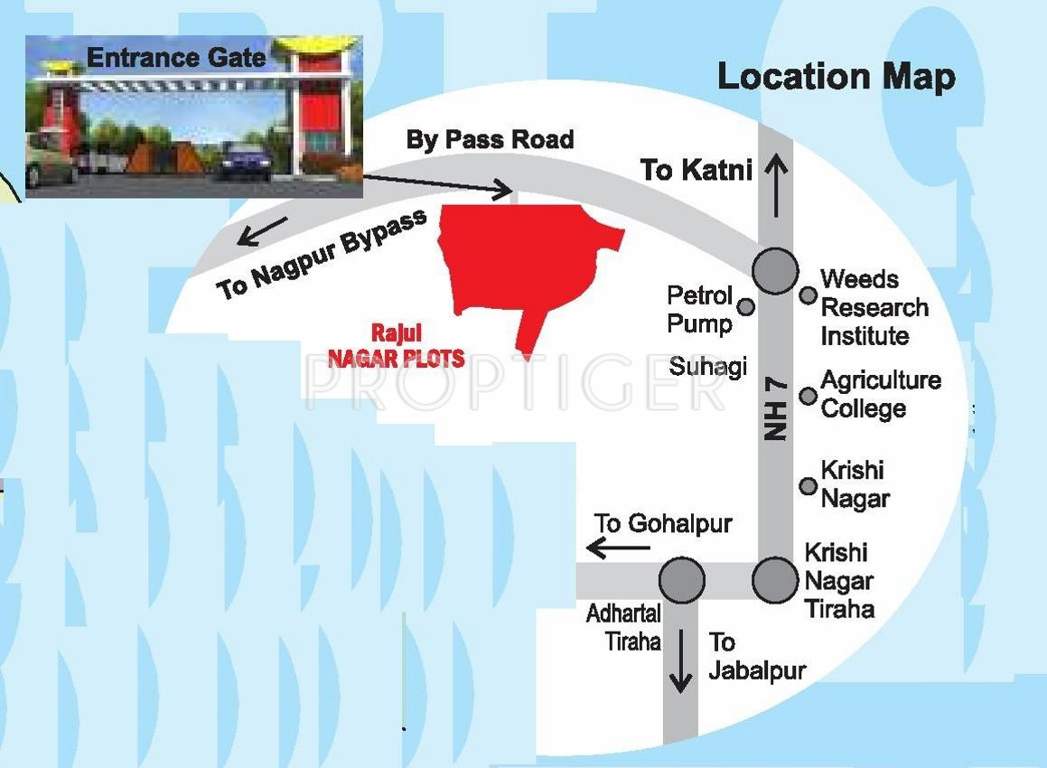 Images for Location Plan of Rajul Builders Rajul Nagar Plots